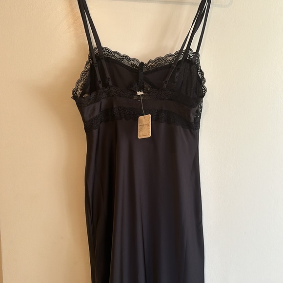 Night Out Mood Midi Slip Black XS Free People - Picture 6 of 16